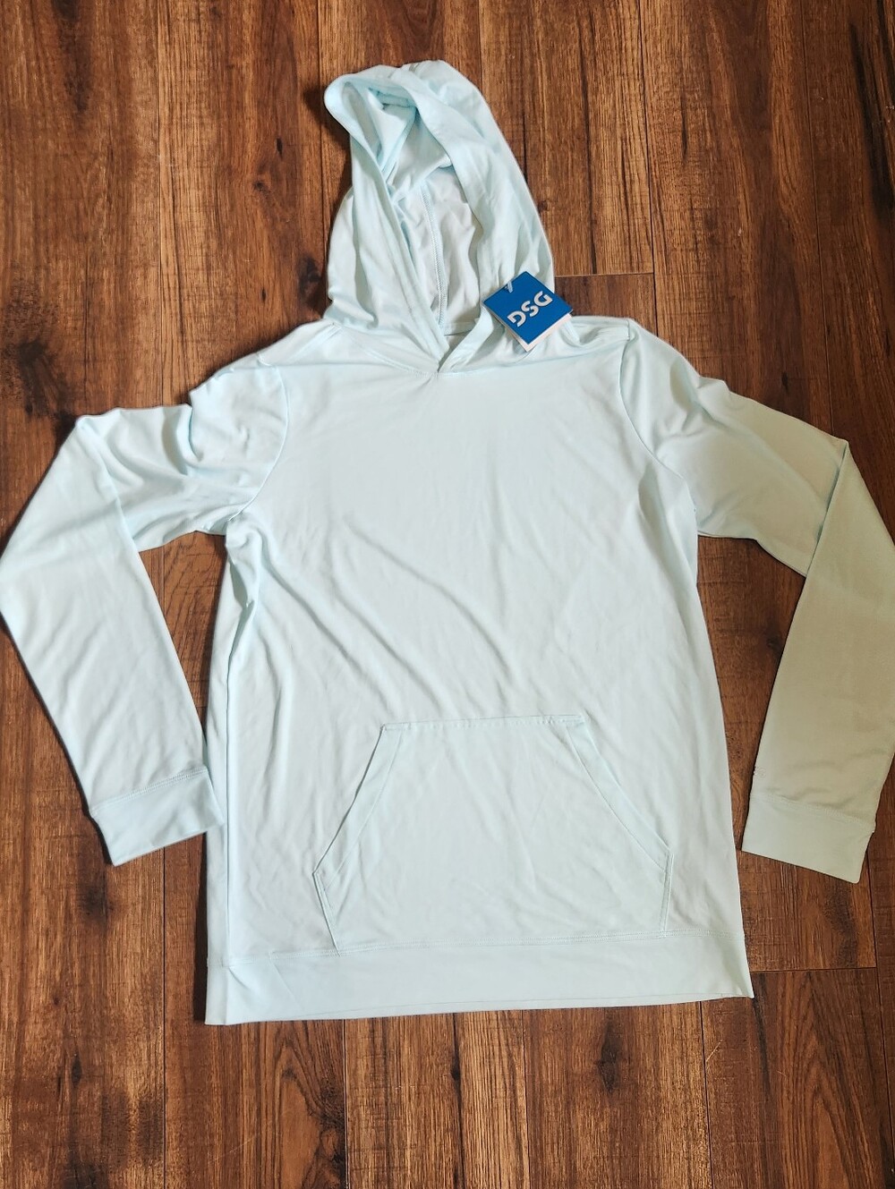 DSG Light Blue Long Sleeve Hoodie